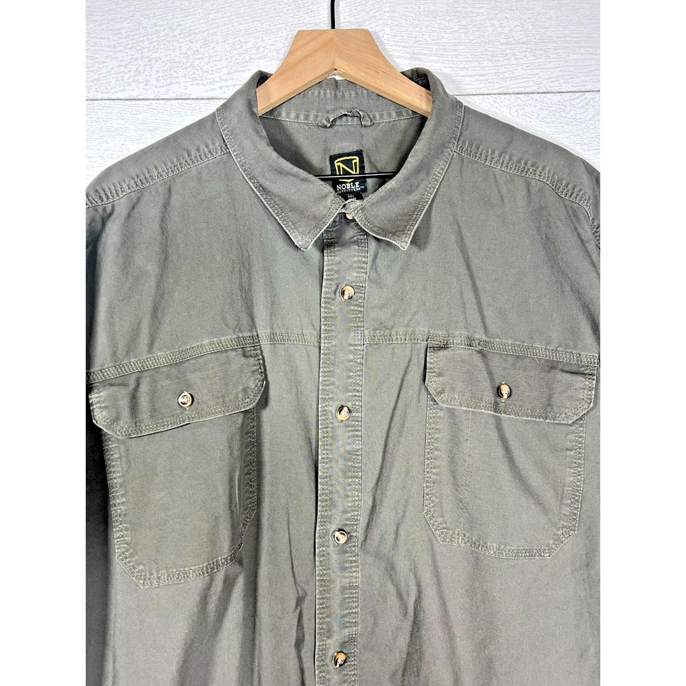 Noble Outfitters 4XL Reglular 100% Cotton Canvas Style Military Green